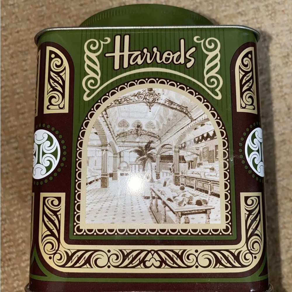 Vintage Harrods Knightsbridge Heritage Earl grey Blend No.42 Tea Tin